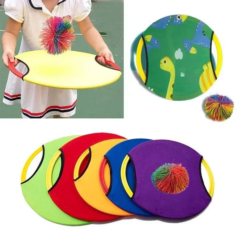 35cm Bouncing Circle Throwing Training Sensory Toy Kids Outdoor Games Balance Training Educational Learning Toys for Children