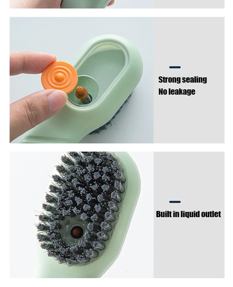 1/2Pcs Multifunktionale Reinigung Pinsel Weiche Automatische Flüssigkeit Schuh Pinsel Kleidung Pinsel Schuh Kleidung Bord Pinsel Schuh Reiniger werkzeug – Detail 18