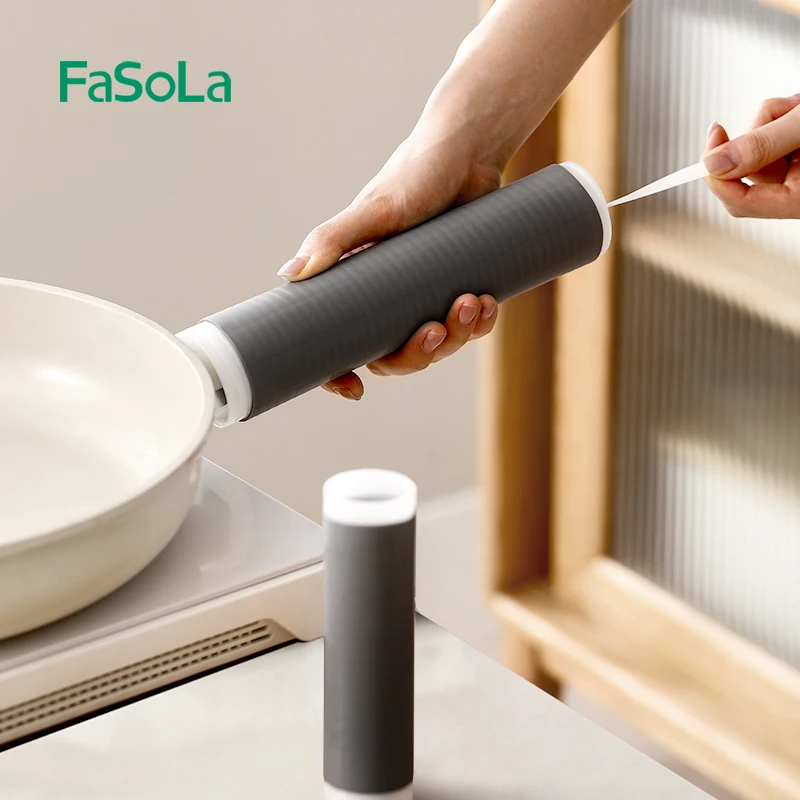 FaSoLa Anti-scald Heat Insulation Sleeve for the Handle of the Frying Pan Silicone Handle Sleeve for the Large Spoon and Spatula