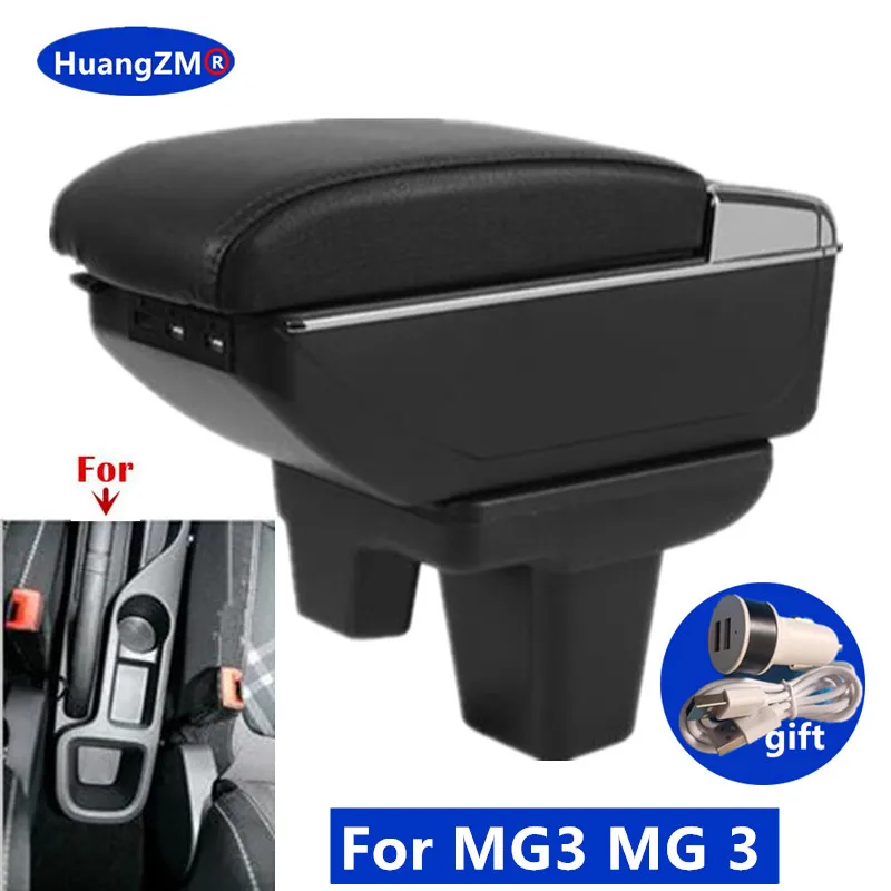 Links Für MG MG3 MG3 Armlehne box Für Morris Garages mg3 Auto Armlehne box Center Storage box Innen Nachrüstung auto Zubehör