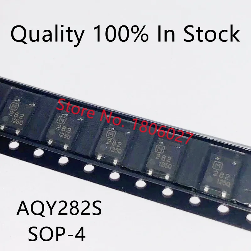 

Отправьте бесплатно 50 шт. AQY282S 282S SMD SOP-4 оптопара новый импортный оригинал