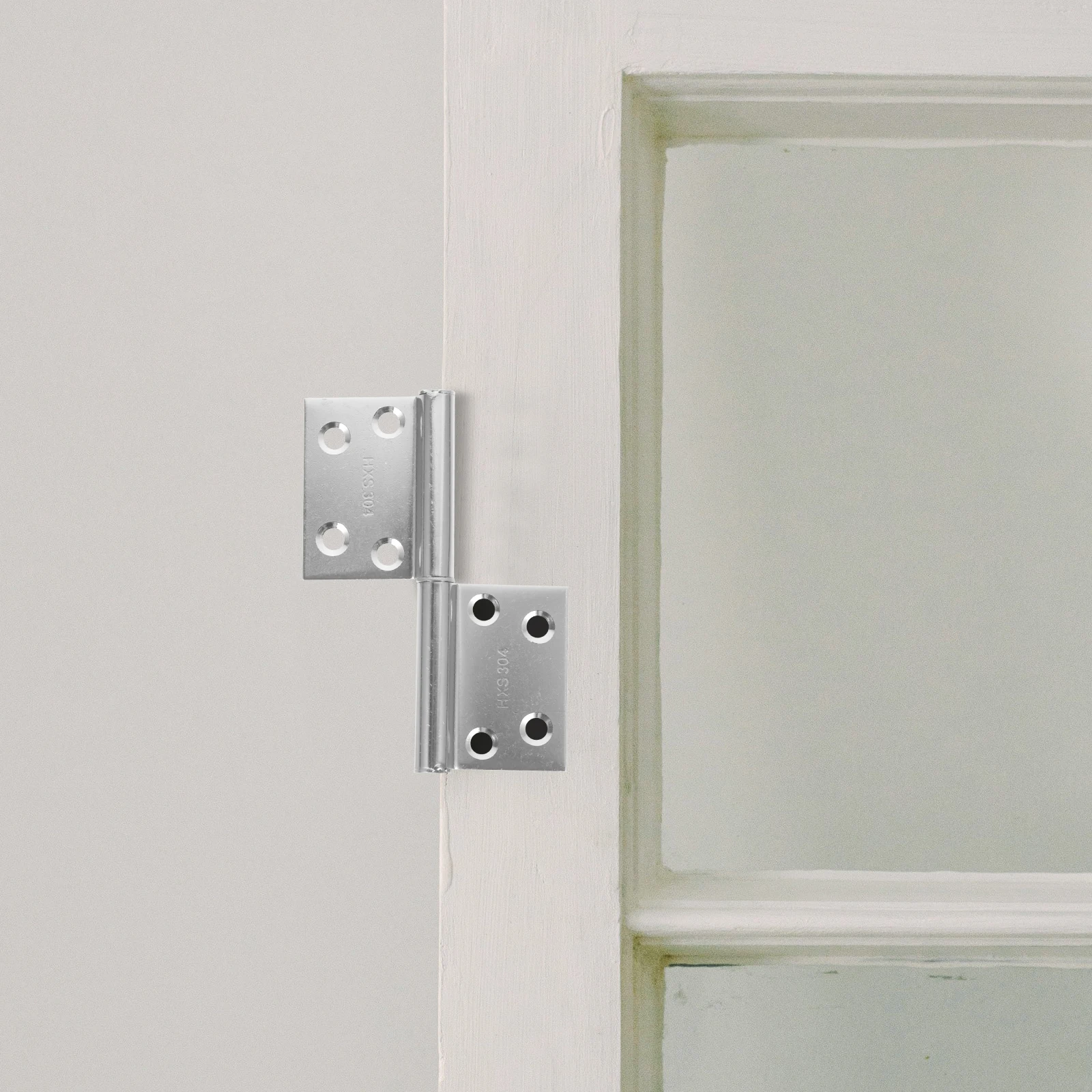 

Stainless Steel Flag shaped Hinges 4 Inch 1 2 Lift Off Door Installation Kit Interior Exterior Small Hinges For Wood Doors