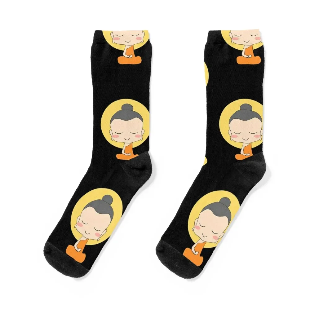 

Budda, Gautama Buddha Socks funny gift custom Hiking boots sport Socks Woman Men's