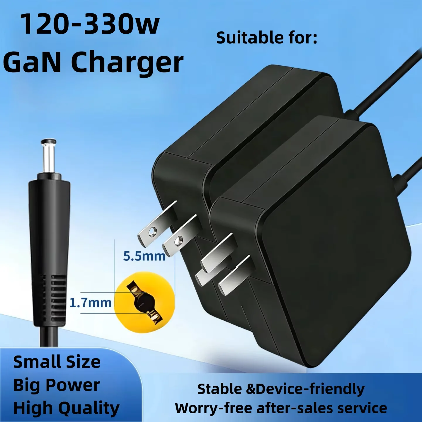 330W AC Charger Adapter for Acer Predator Helios 16 / Predator Helios Neo 16 / Predator Helios 16s AI/Predator Helios 18 - Lapto