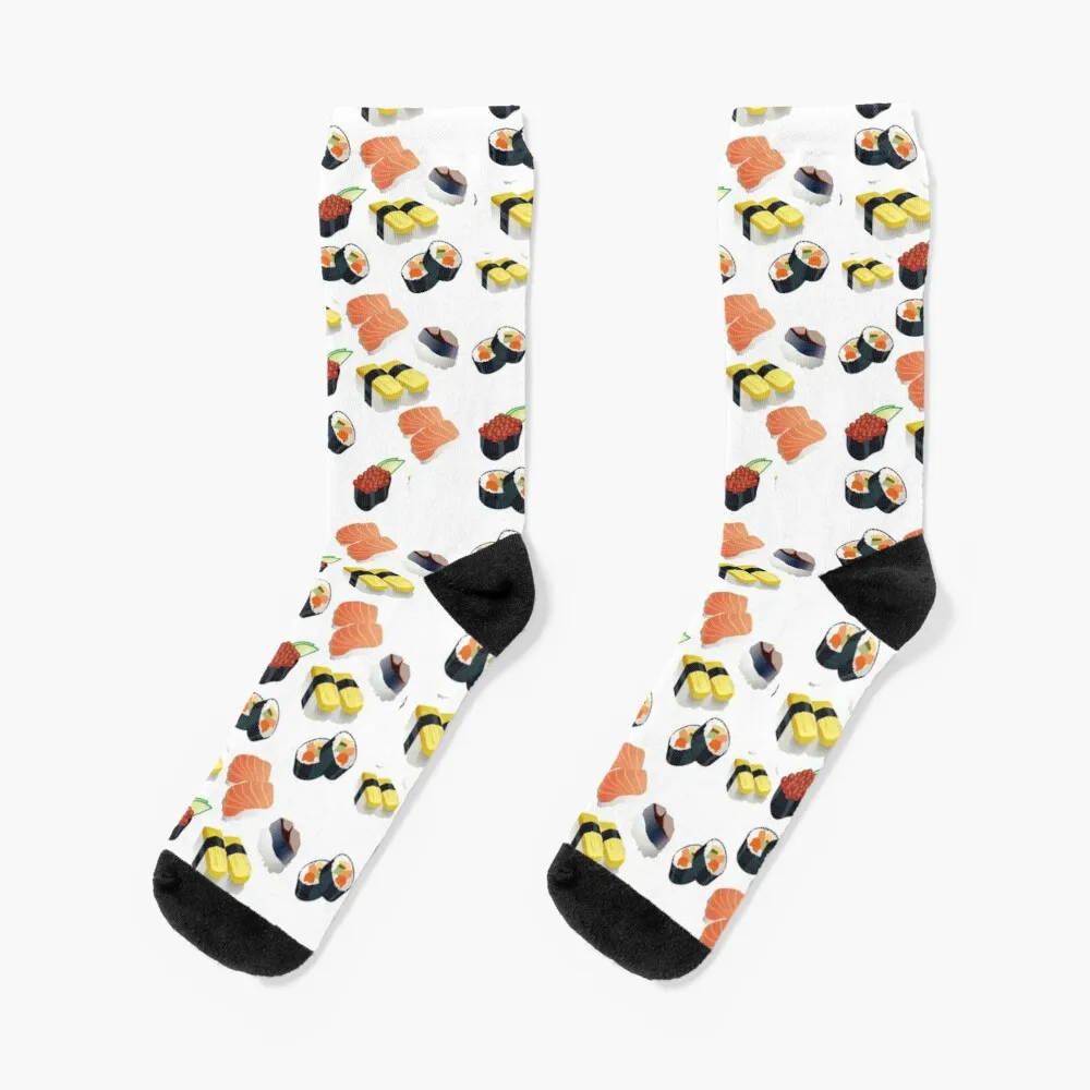 

sushi pattern Socks Men Cycling Socks Crazy Socks