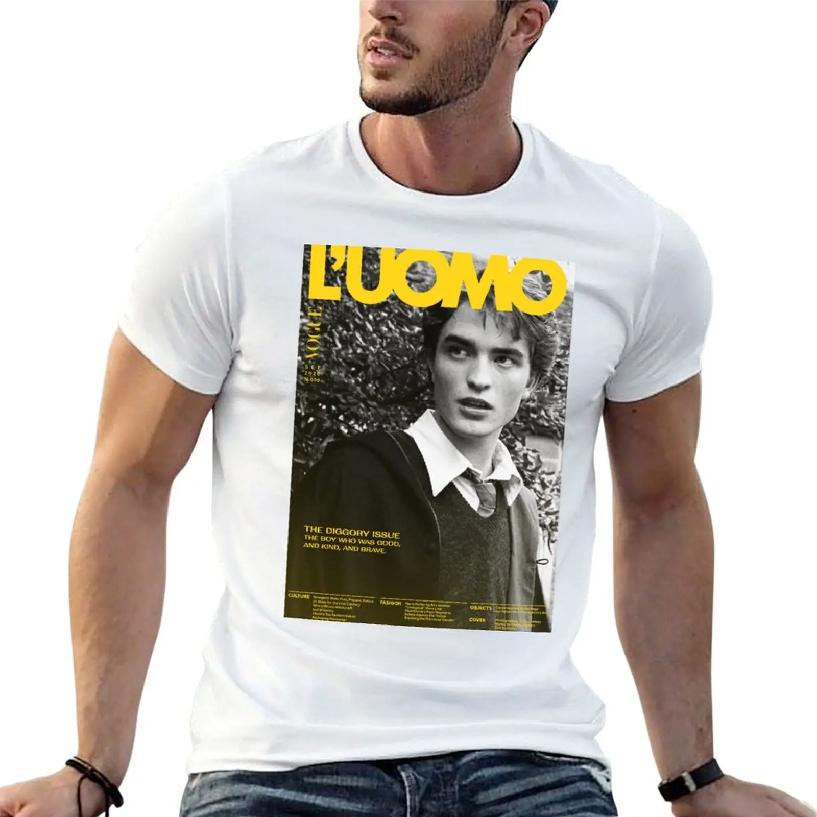 Camiseta diggory-l'uomo mag, camisetas de diseñador para hombre, camisetas para hombre, camiseta de algodón de alta calidad
