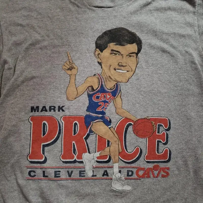 Vtg Mark Price T Shirt Grey Cotton All Sizes S To 5Xl
