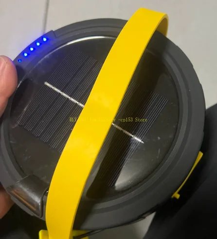 Camp Tape Light Solar Sensor   Waterproof Portable Storage String Light