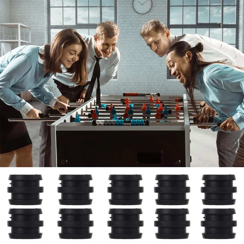 

15Pcs Plastic Foosball Bearing Rods Table Football Bushings Game Supplies Replacement Table Football Bearing Rod