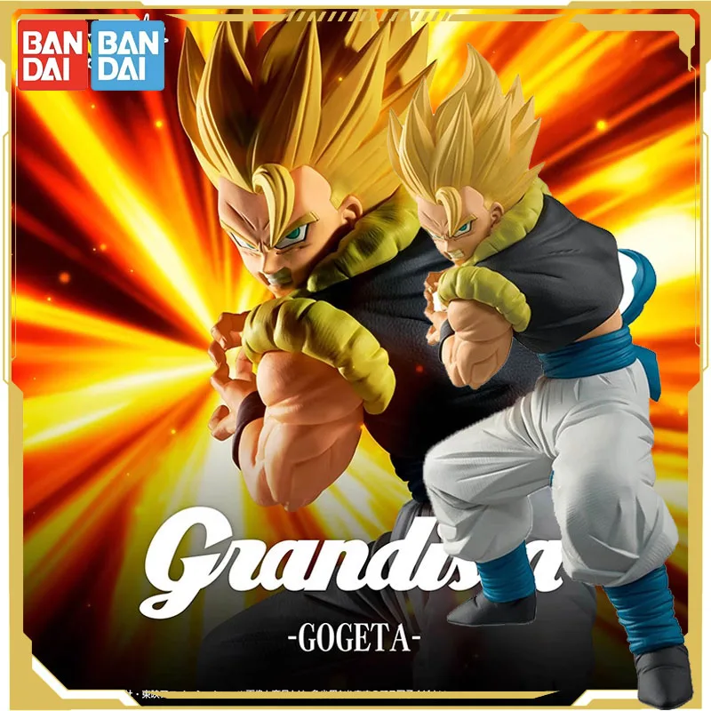 

Bandai Original Dragon Ball Anime Figure Grandista Gogeta Action Figure Toys for Boys Girls Kids Gift Collectible Model Ornament