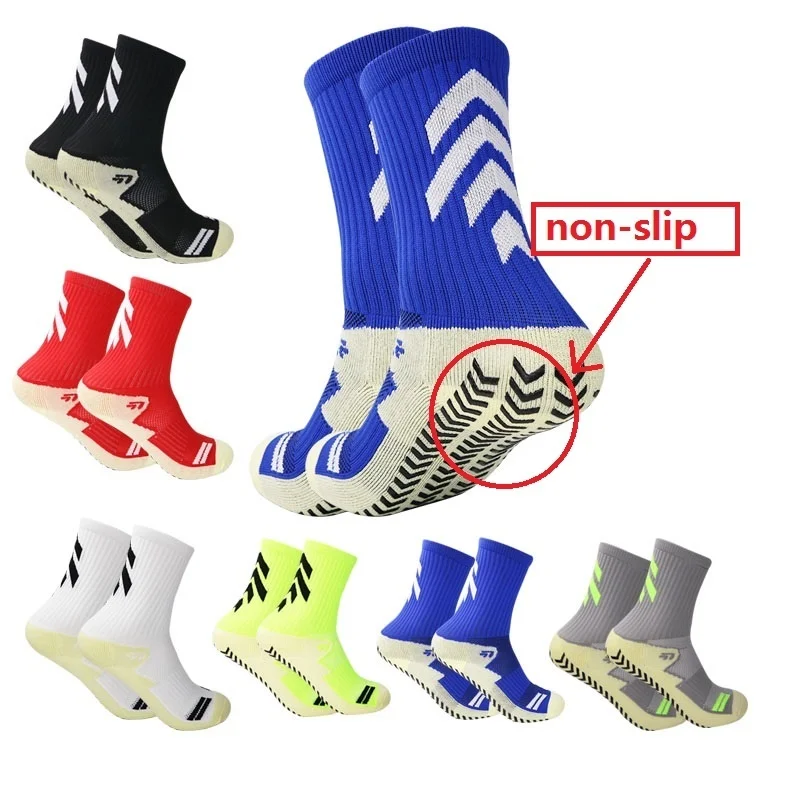 

Football Socks Anti running 2023 slip Breathable yoga Non-slip Cycling Camping Grip Socks Soccer