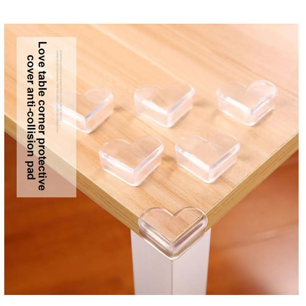 Children Table Corner Protective Pad Anti Collision Transparent Cover Creative Shape And Firm Protective Equipment