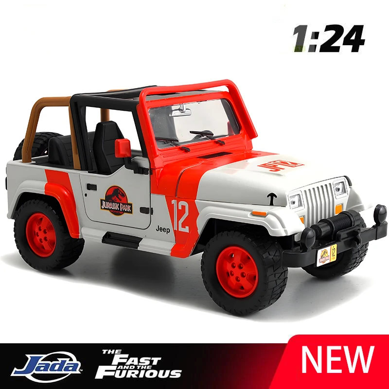 

JADA 1:24 Wrangler SUV, легкосплавный автомобиль, литье под давлением и игрушечный транспорт, модель автомобиля, миниатюрная масштабная модель автомобиля для детей