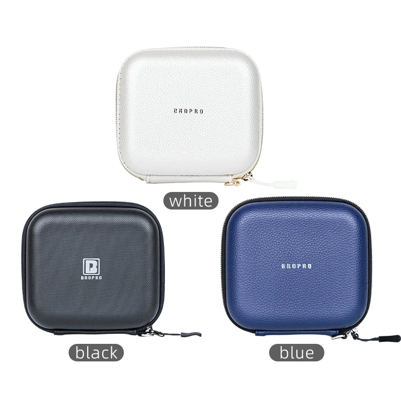 Bropro Saxophone Mouthpiece Bag Storage Box for Alto Tenor Clarinet Trumpet Mouthpiece Accessories Bag