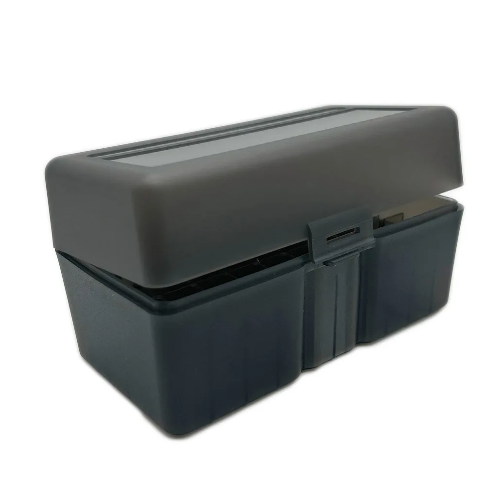 Tactische 50 Ronde Geweer Munitie Box FLIP-TOP Dragende Munitie Box لـ 243.308 Win 7.62x51mm NAVO 220 Swift Jacht Accessoires