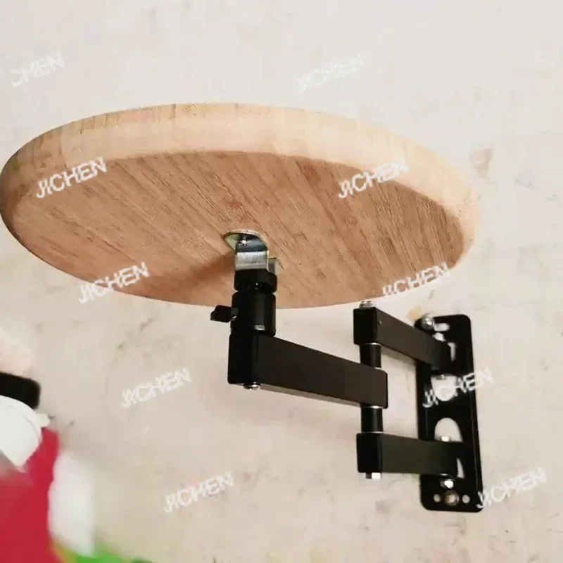 

Storage Metal Shelf Wooden Organizer Floating Wall Shelf Bathroom Shower Shelf Organizer Decoration Wall Rack Multifunctional