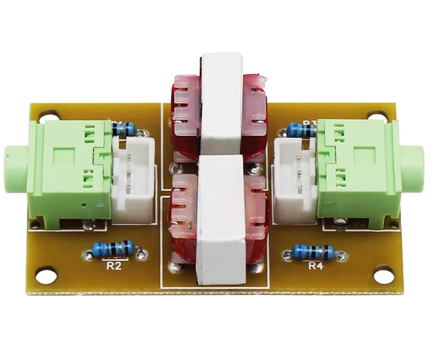 3.5 오디오 절연기 오디오 잡음 전류 소음 제거 공통 접지 잡음 필터링 AUX 잡음 감소기 간섭 방지 장치