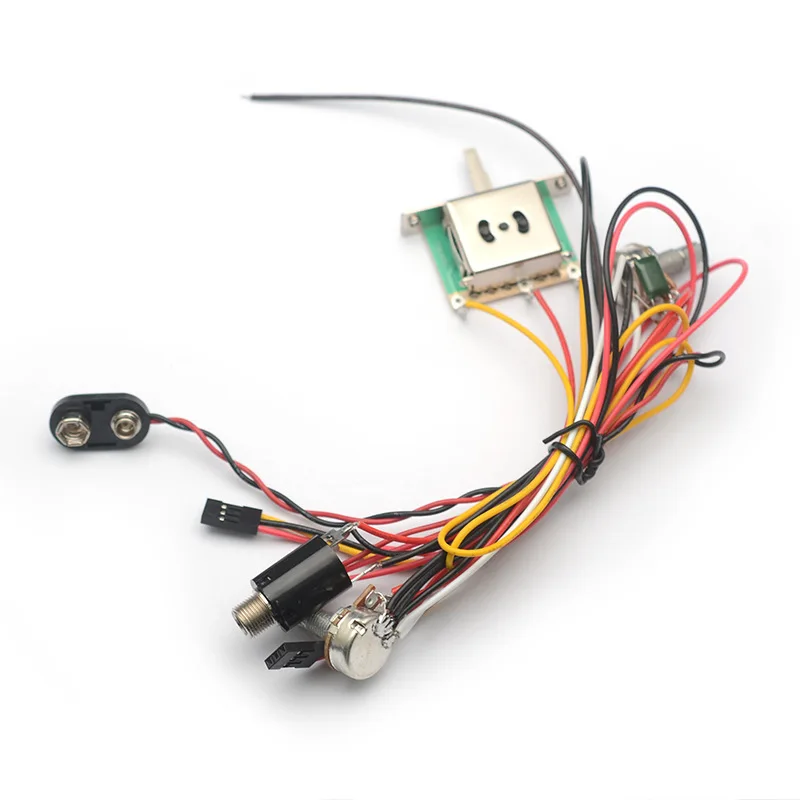 

Самый продаваемый комплект активных гитарных звукоснимателей HH Humbucker с проводкой 1V1T, 3-позиционным переключателем, в стиле 81/85