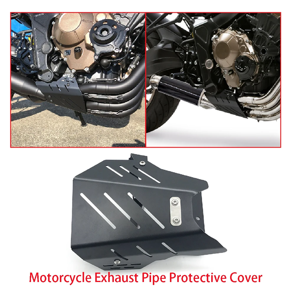 Fits for Honda CB650R CB 650R ABS 2019 2020 2021 2022 2023 2024 Motorcycle Exhaust Front Interface Frame Protective Shield Guard