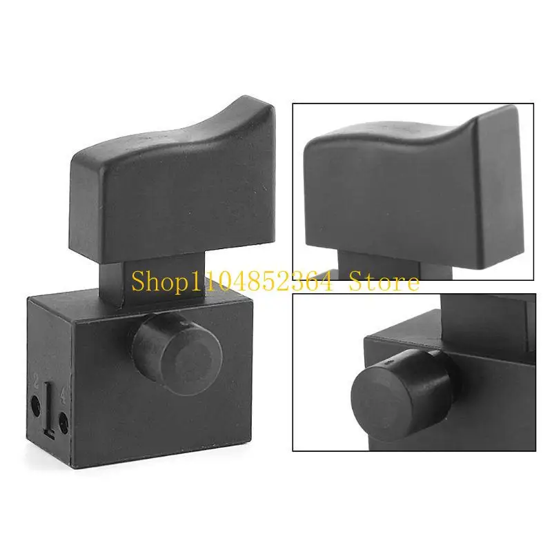 

652F FA2-6/2B 250V~5E4 Lock on Trigger Switch Easy to Assemble on the Cut-off Machine Tool AC 250V 6A Electric Power Tools