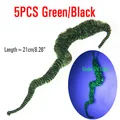 5pcs green black