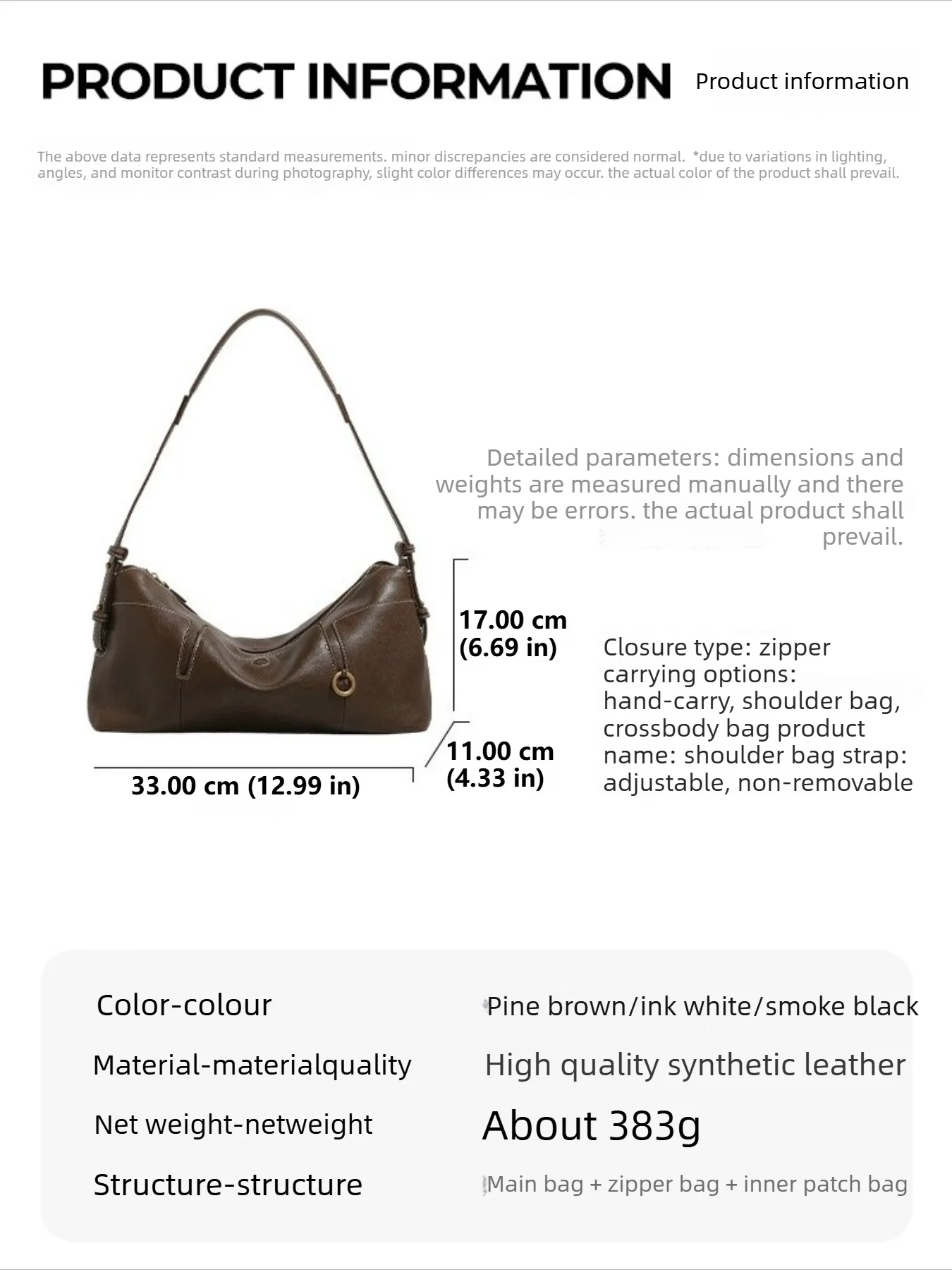 Cross-border new retro simple versatile women's bag casual large capacity shoulder messenger tote bag