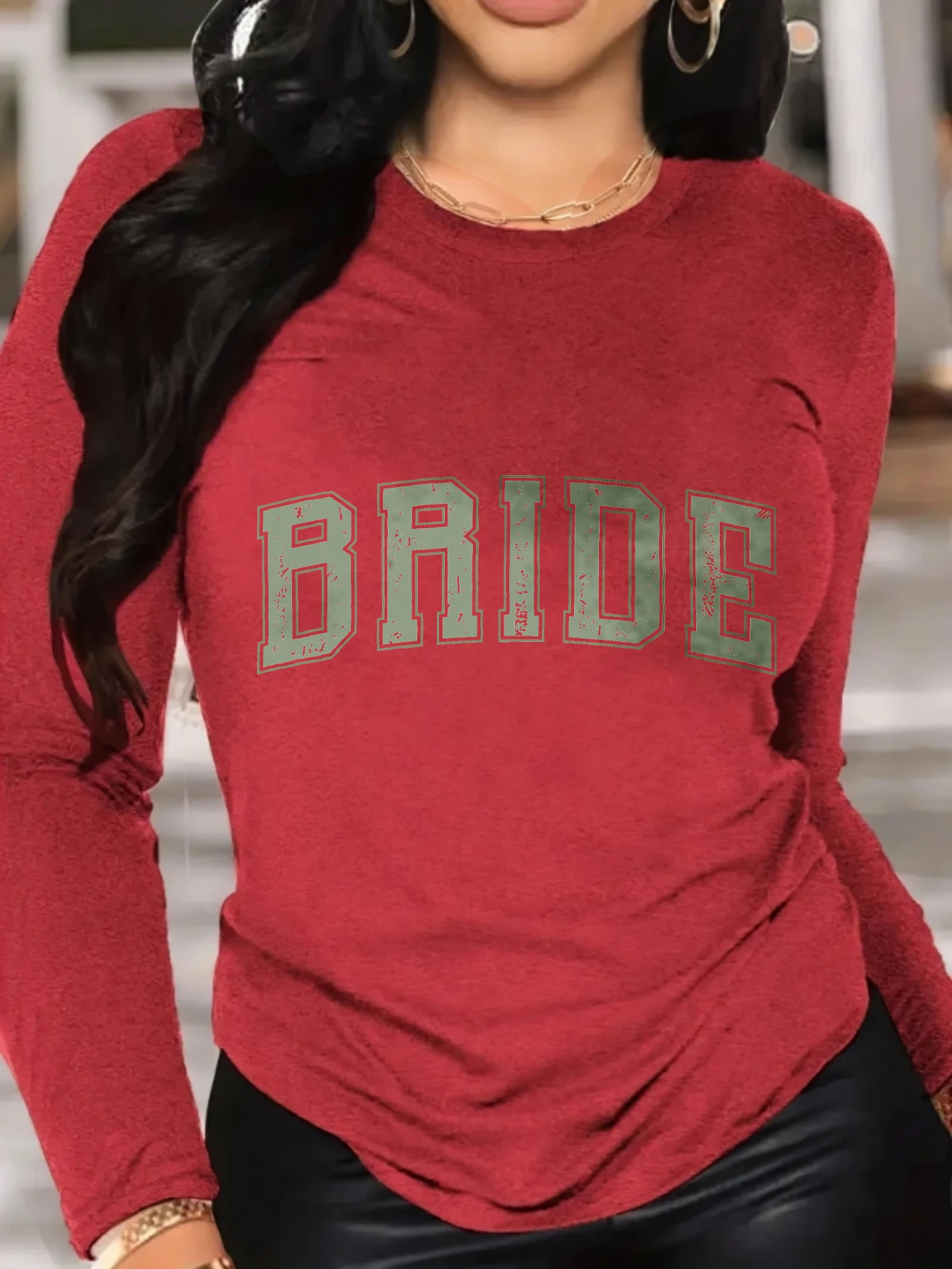 T-shirt a maniche lunghe unisex di Halloween color sposa, accogliente comfort in cotone per le notte autunnali, divertente e spettrale in stile stagionale