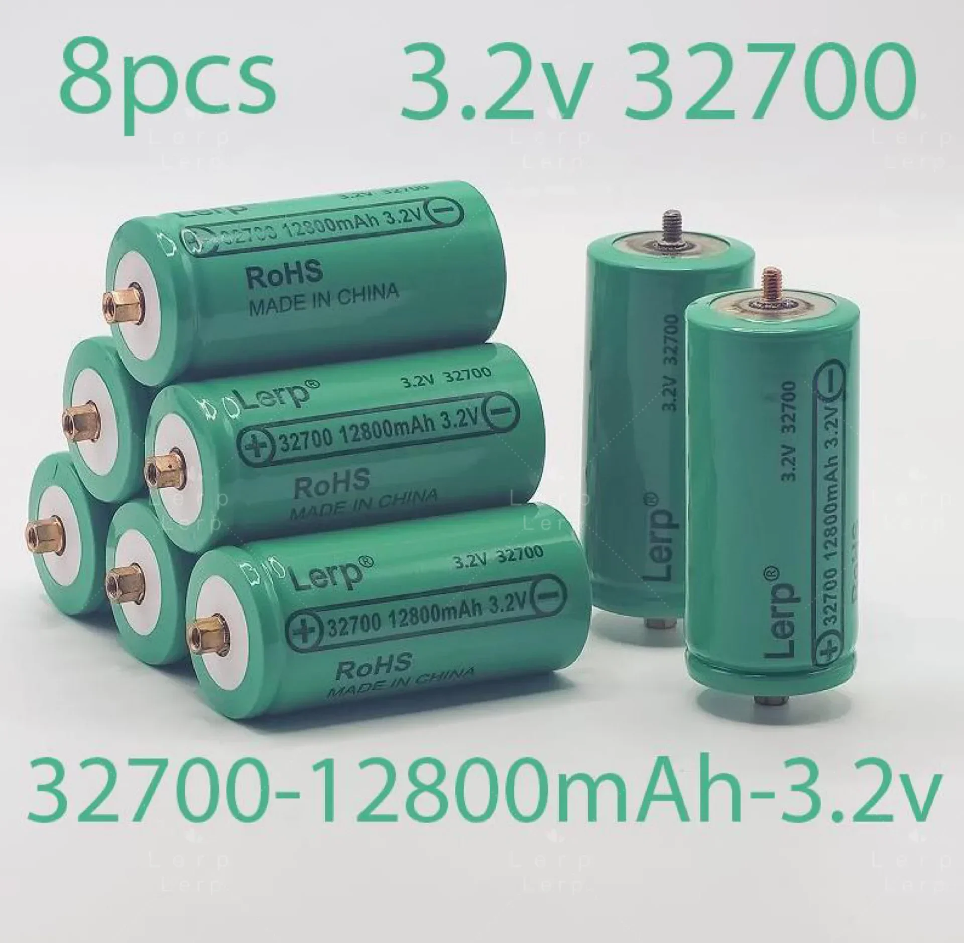 2024 new LiFePO4 rechargeable battery, 100% original, 3270012800mah, 3.2V, professional lithium battery, screw iron phosphate