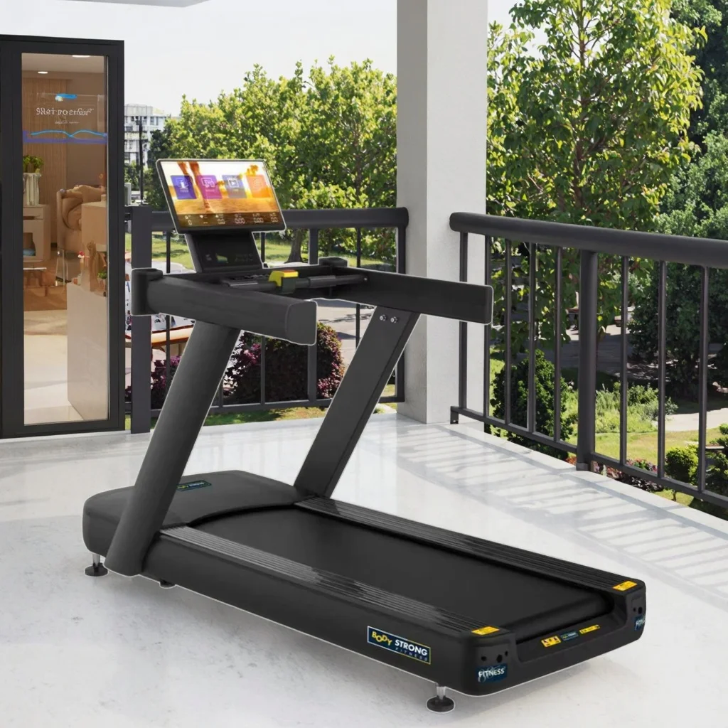 

Commercial Electric Treadmill with LCD Screen and Advanced Features for Intense Training Home Use