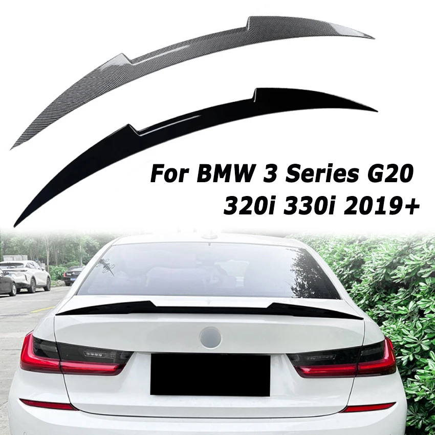 

Car Rear Trunk Roof Spoiler for BMW 3 Series G20 320i 330i 2019+ M4 Style Tail Wing Boot Top Spoiler Car Accessories Aftermarket