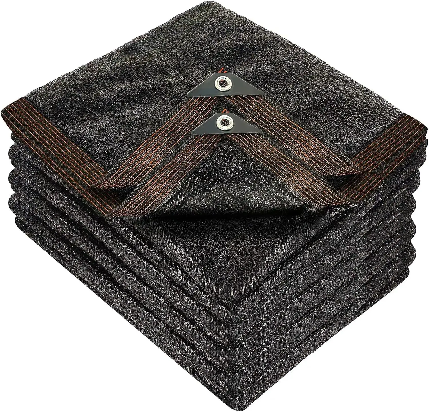 

50% Black Shade Cloth, 20x20 FT Durable Mesh Tarp with Grommets for Garden Sunblock, Greenhouse, Patio, Plant Cover