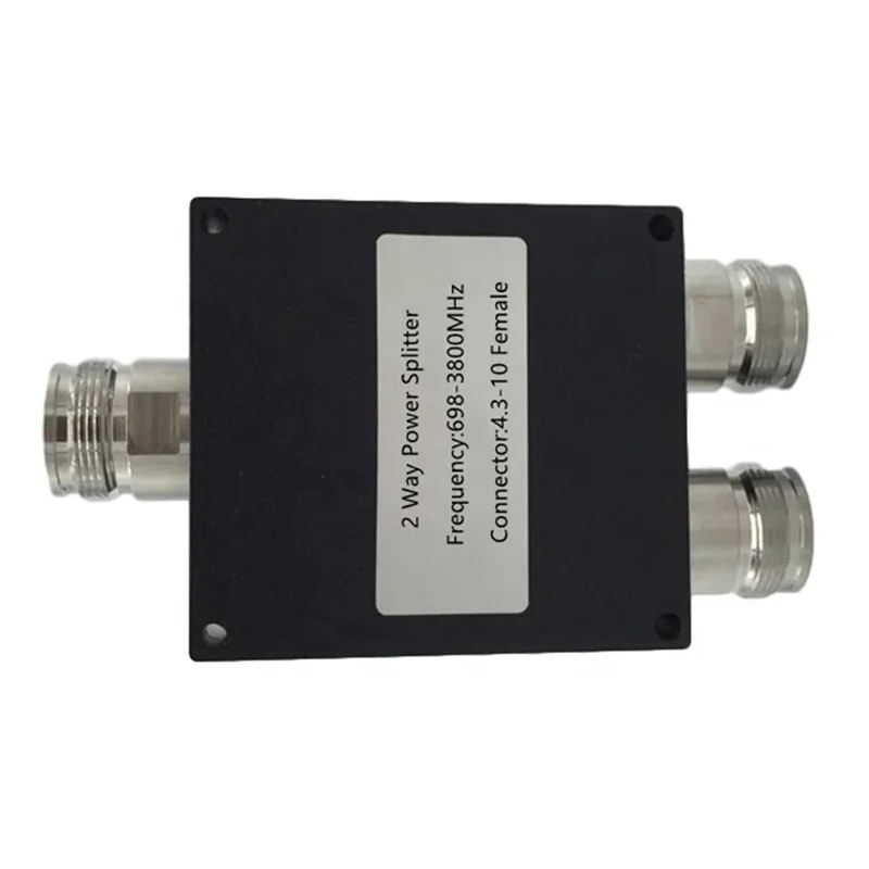 

Y45A-PL-SU3 Antenna Power Splitter PL-SU3 Antenna 4.3-10 Female Power Splitter 2 Way Power Splitter
