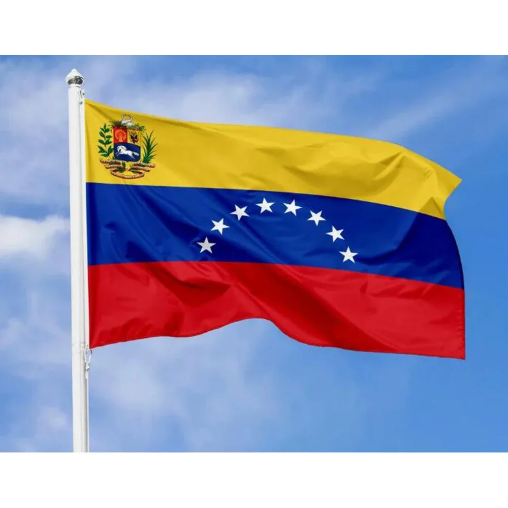 90x150cm CUSTOM Venezuela Flag with GIFT BANNER