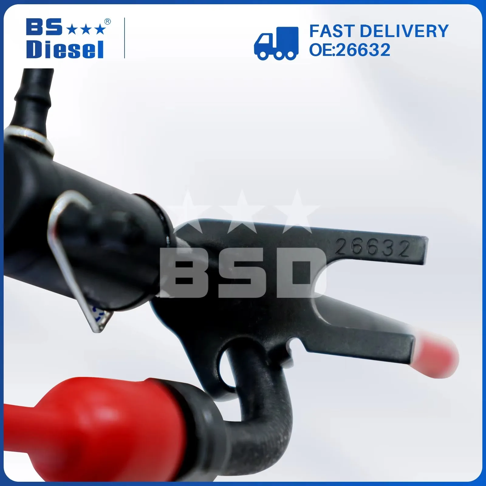 4pcs 26632 Pencil Injector Nozzle 894F9K546ABB 894F9E527ABB for Ford Transit 2.5 DI 70k Diesel Engine (4)Pieces/Lot