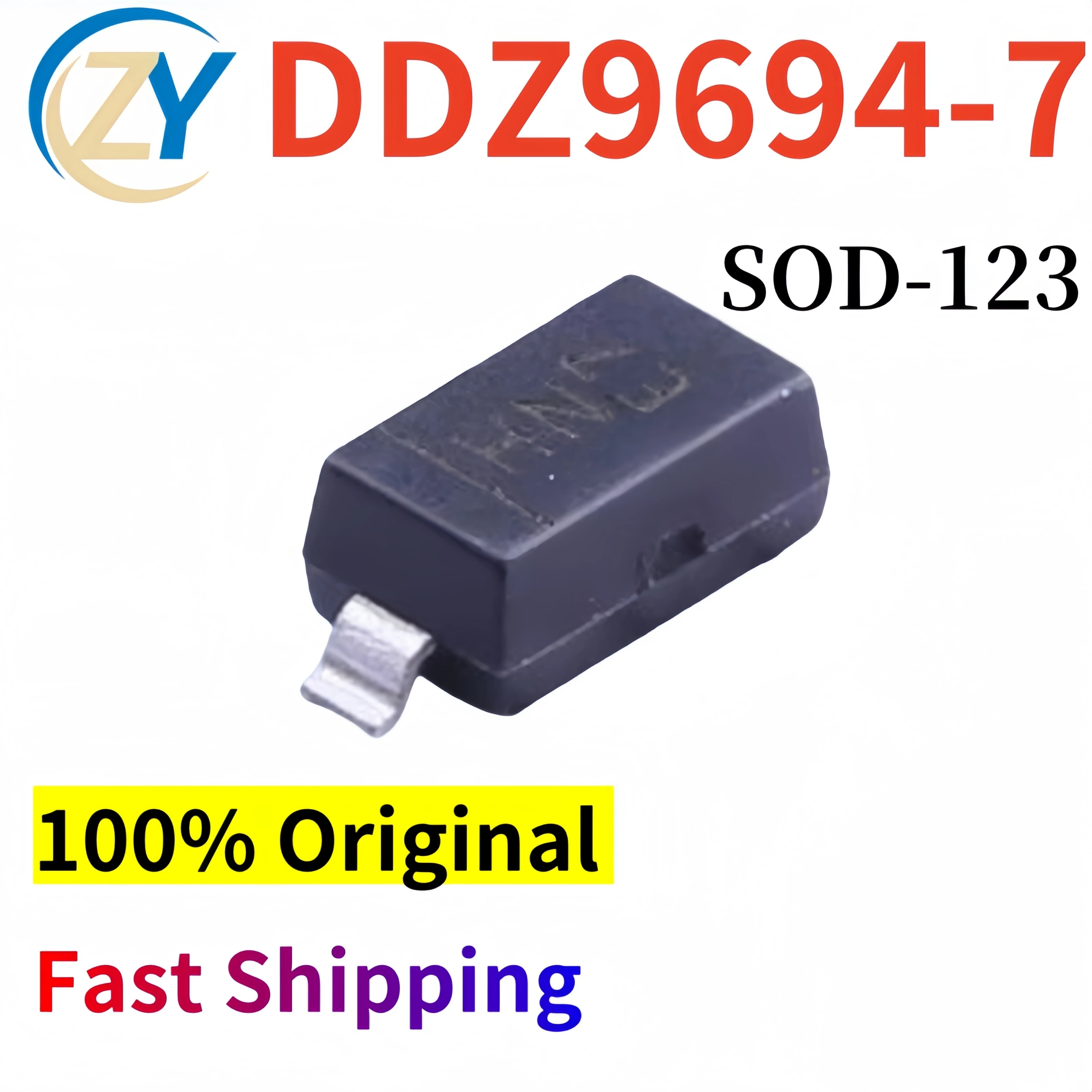 

(10-50pcs) DDZ9694 Zener Diodes DDZ9694-7 SOD-123 100% Original & In Stock