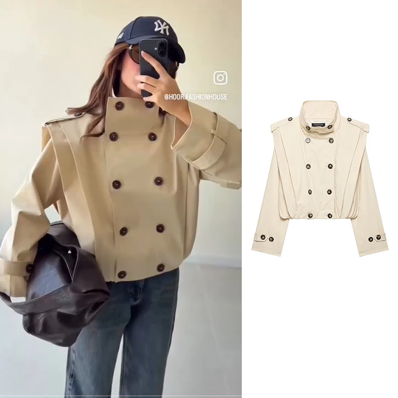 Women's Autumn Jackets 2026 New Fashion Unique Youth Street Jackets Women's Chic Autumn Travel Holiday Warm Coats Jacket Blouse