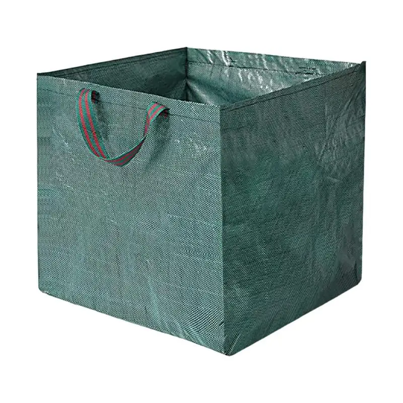 Garden Trash Bags Large Capacity Reusable Leaf Sack Light Trash Can Convenience Courtyard Large Wearable  Lawn Rubbish Bin