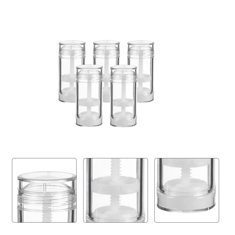 

5 Pcs Deodorant Bottle Empty Container for Refillable Bottles Subs Holder Packing Pp Dispenser Miss Containers Homemade