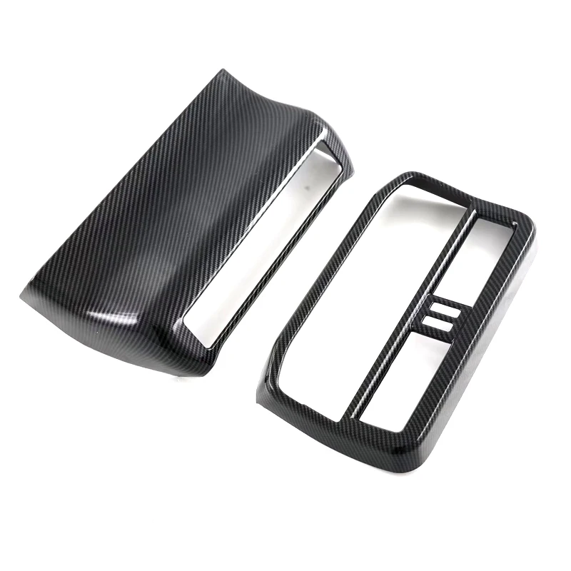 Interior Rear Air-Condition Vent Outlet Cover Trim For Toyota Land Cruiser LC300 2021 2022 2023 Car Accessories Stickers