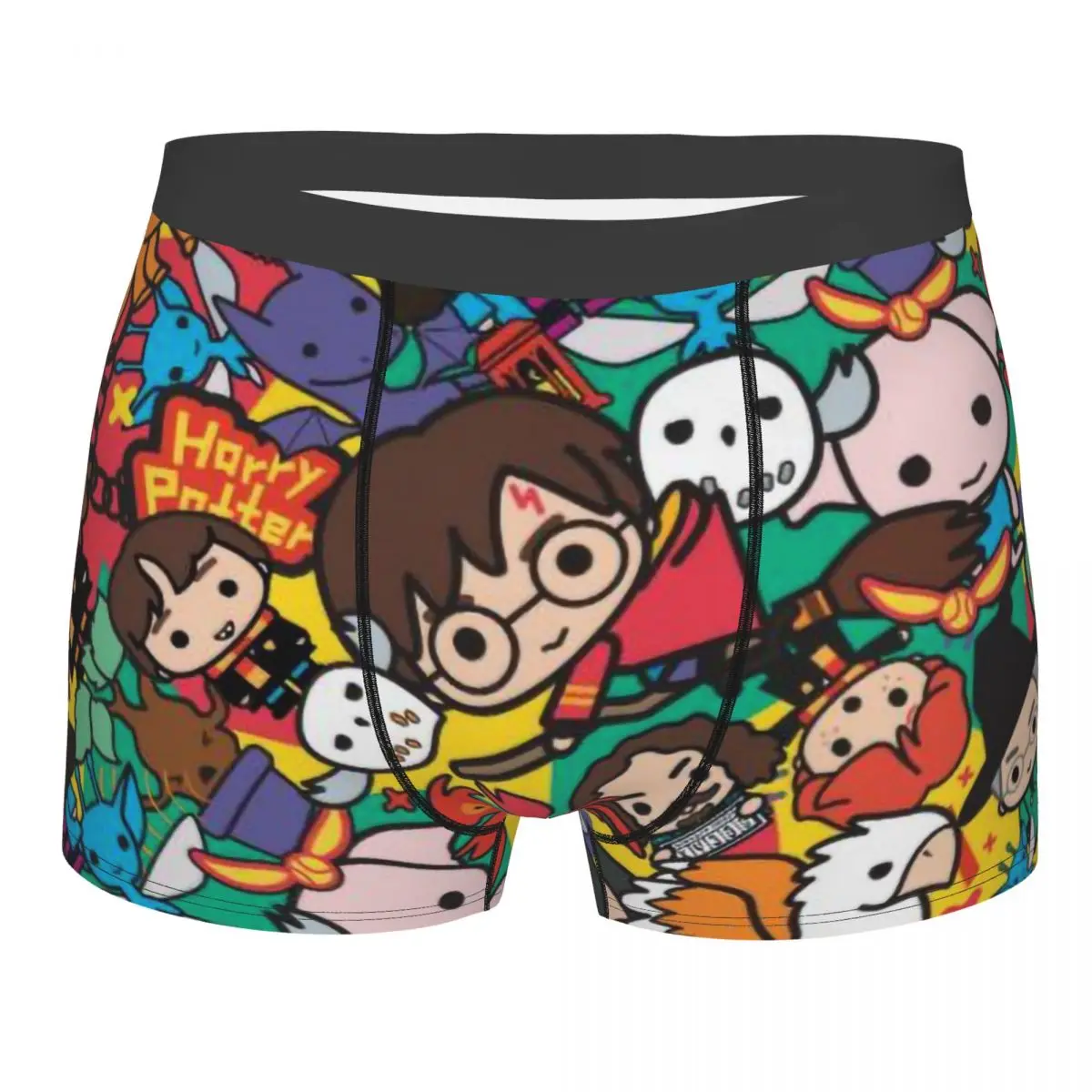 

Custom Harrys Magic Adventure Movies Potters Underwear Men Breathbale Boxer Briefs