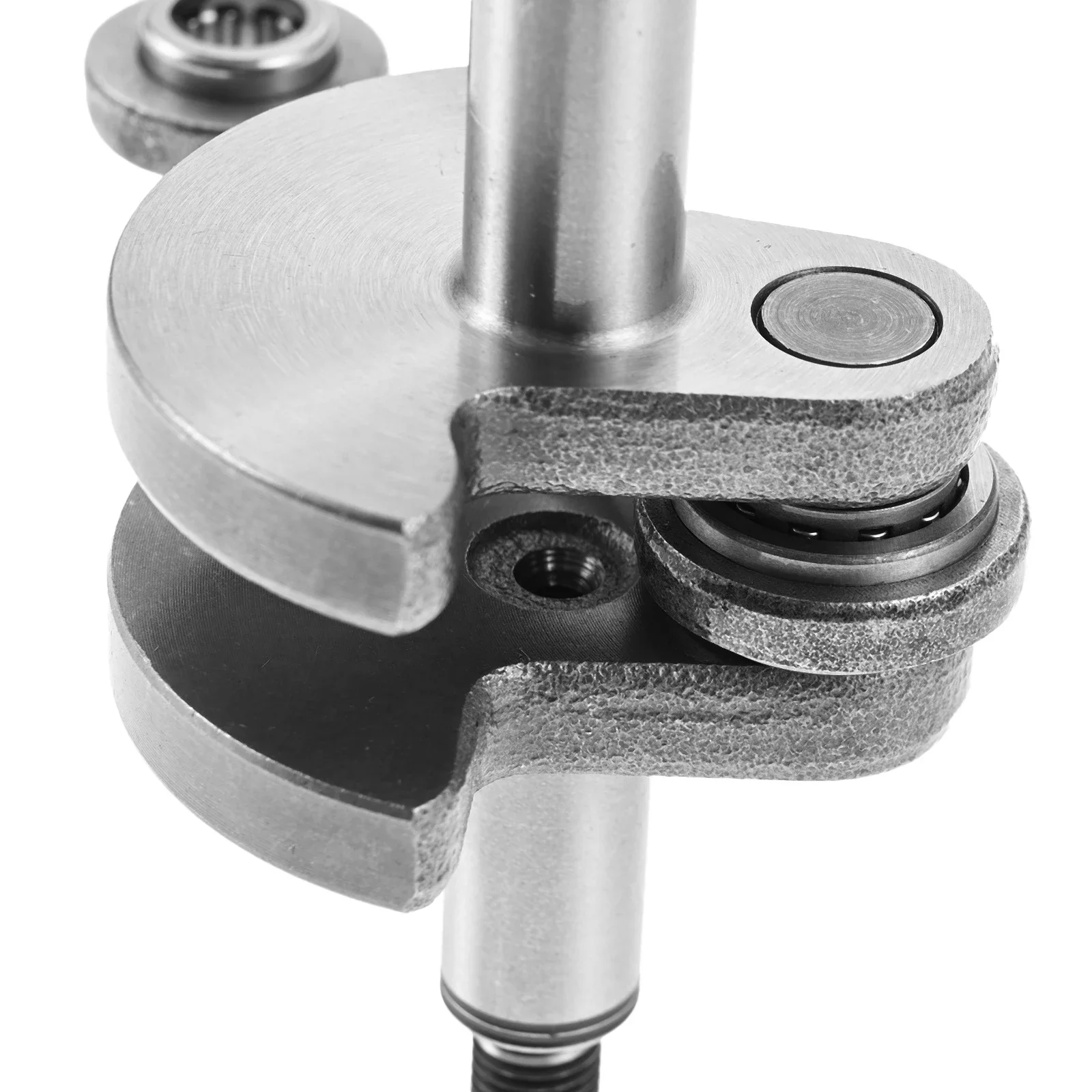 4140 030 0400 Crankshaft with 2pcs Seal Fit for Stihl FS38 FS40 FS45 FS46 FS55 String Grass Trimmer Outdoor Garden Power Tool