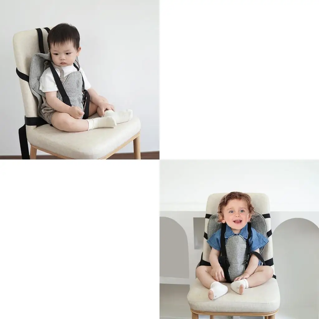 تناول الطعام خارج حزام الكتف حزام كرسي مرتفع حزام الأمان كرسي مرتفع 5 نقطة حزام الأمان لحديثي الولادة الطعام كرسي حزام L8RB #1