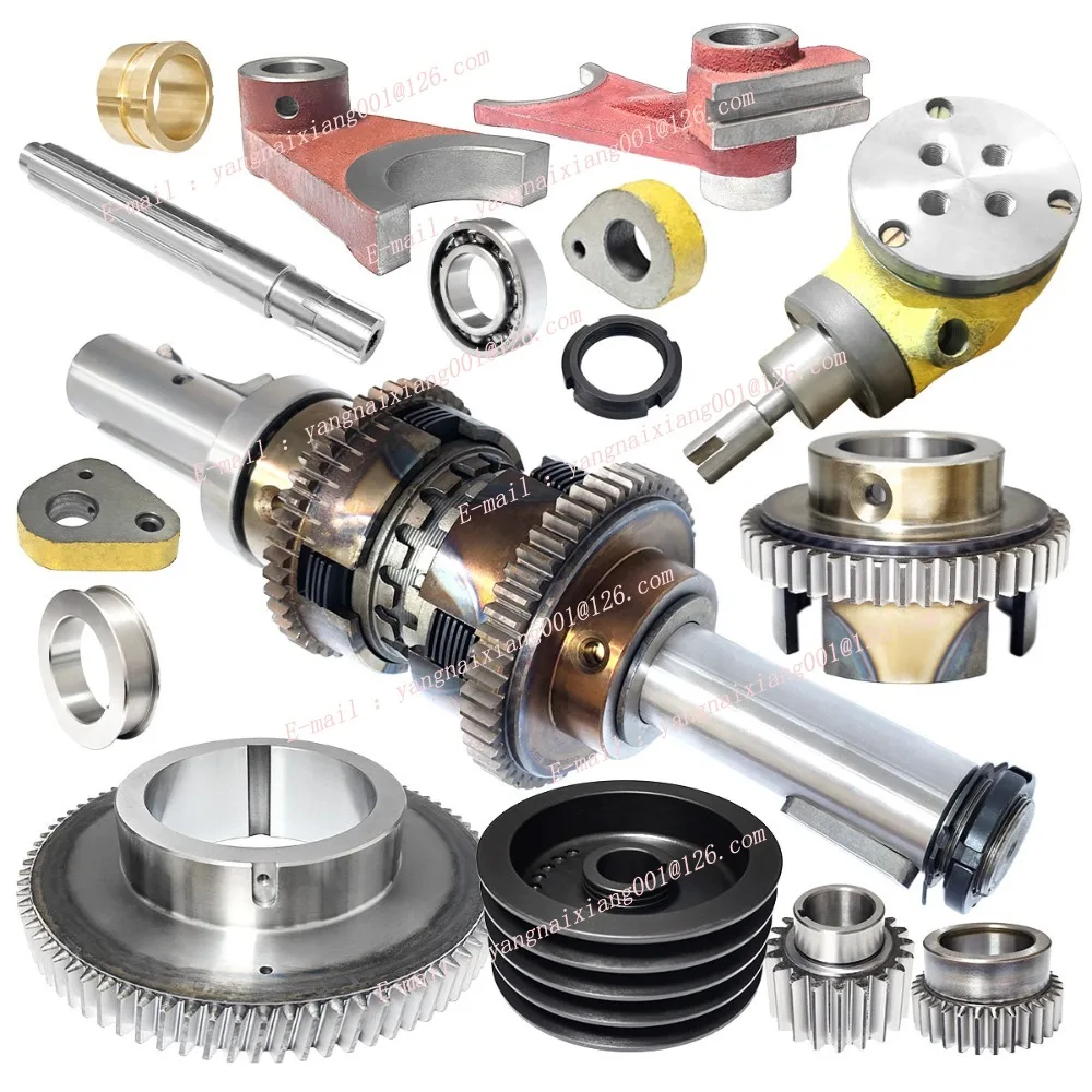 CS6150C/CS6166C Spindle Box Gears Spline Shaft Pullwheel Fork Lift Friction Plate Lathe Accessories