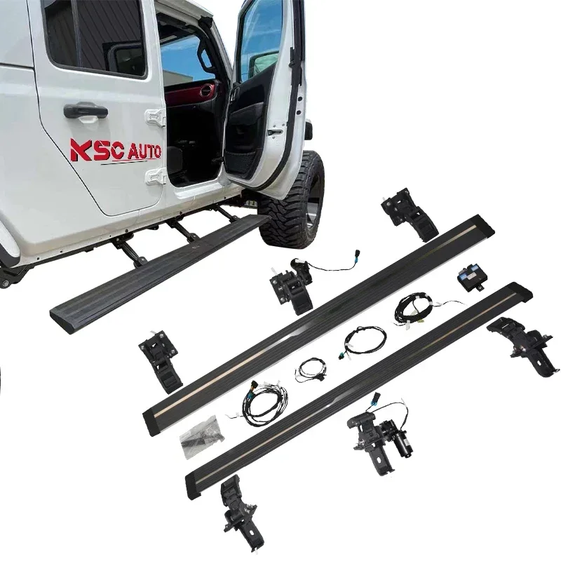  2023 Heavy Duty Design Power Running Boards Electric Side Step For Jeep Gladiator JT