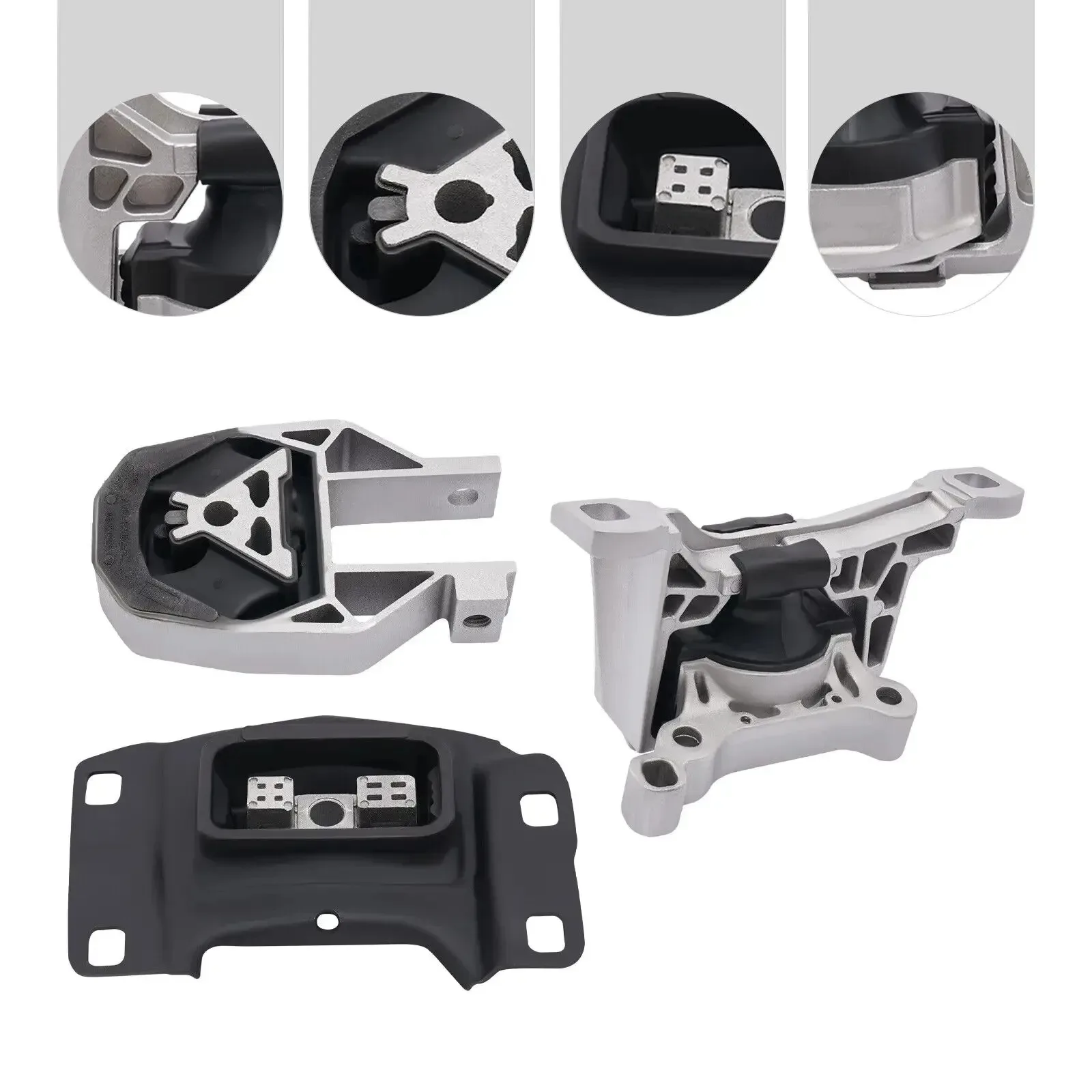 3 * ชุดติดตั้งเครื่องยนต์สําหรับ 2013 2014 2015 2016 2017 2018 2019 Ford Escape 1.5L 1.6L