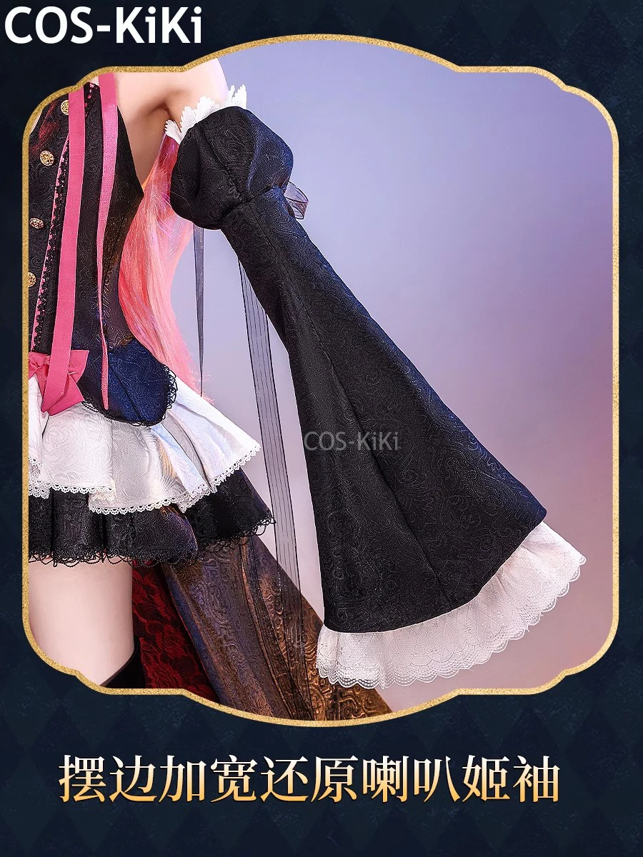 COS-KiKi-traje de juego Seraph Of The End Krul Tepes para mujer, elegante vestido Sexy, disfraz de Cosplay, traje de fiesta de Halloween, juego de rol