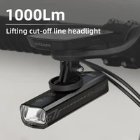 Faro CYCLAMI 1000LM luz de bicicleta lámpara frontal recargable impermeable luz de bicicleta linterna ultraligera de aluminio
