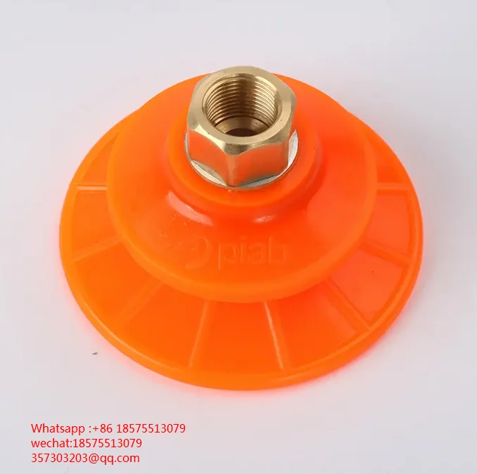 For Piab BFF80P Vacuum Suction Cup Oil Sheet Metal Corrugated Plane Friction 0207255,1 Piece