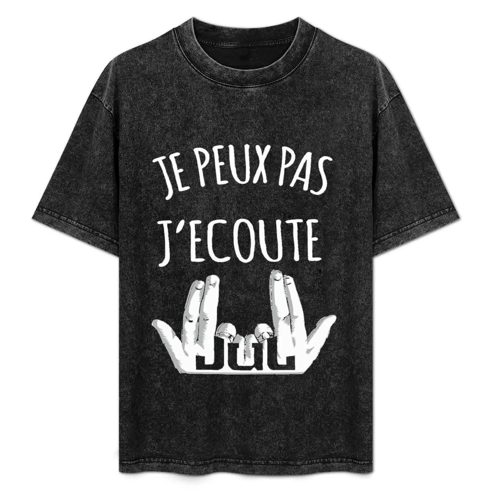 

I can&x27;t, I&x27;m listening to JUL T-Shirt Gym Exercise Short Sleeve T-Shirt