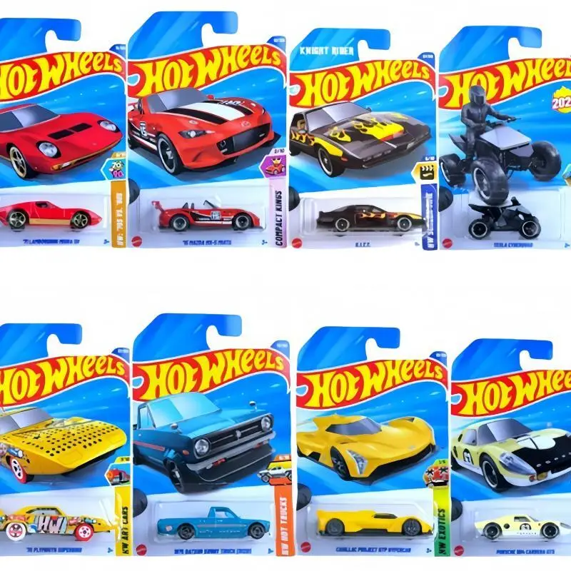 

Оригинальный чехол Hot Wheels 2025 D, масштаб 1:64, модель автомобиля, игрушки, литая под давлением модель автомобиля, детская игрушка, подарки на Рождество и день рождения